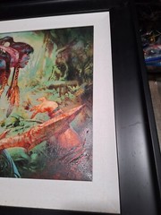 World Of Warcraft Framed Original Art Painting 17/25 World of Warcraft WoWTCG