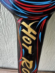 19″ Pinstriped Rat Rod Tool Hand Painted Wrench Hotrod Garage Auto Shop Sign Art