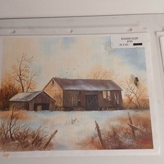 Pattern Packet Lot: Evening Glow, Wayside Church, Church in the Meadow, Snowfall