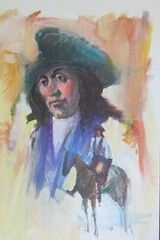 JOSEPH MADDIOME ATTRIBUTED TO PAINTING AMERICAN COLONIAL