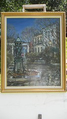 ORIGINAL OIL PAINTING OF THE FRENCH QUARTER/VIEUX CARRE‘ NEW ORLEANS, LA