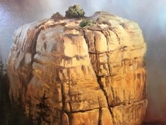 Fred Lucas Arizona (1946-2011) „A GRAND VIEW“ Grand Canyon Oil On Canvas