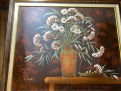 Huge Ferante „A Vase Of Flowers Scene“ Oil Painting – Signed And Framed