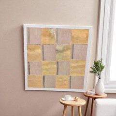 Original Wabi Sabi inspired hand painted textured art