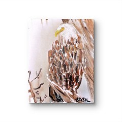 Bald Eagle Contemporary Expressionist Original Painting.