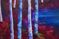 Mark Little Original ￼Professional Painting 84”X62” (7 Foot) Abstract Modern XL