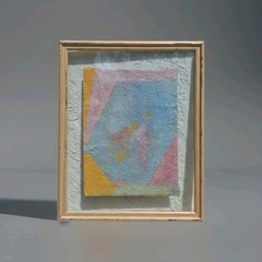 Abstract Framed And Signed Painting Contemporary Art Piece