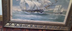 William Frederick Mitchell Naval / Merchant ship LITHO on CANVASS Ship Ocean