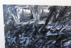 Artist Fabiano Amin New York NY II Abstract Acrylic on Board ~ Free Shipping