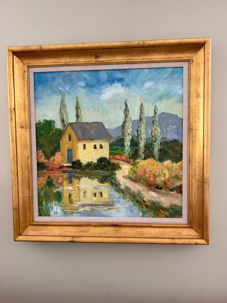 original oil painting signed framed