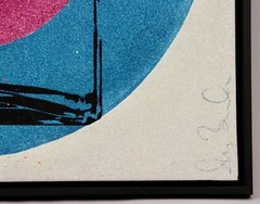 Shane Bowden CHANEL Circle Color Splash – Signed Art 40″ x 40″ Acrylic on Canvas