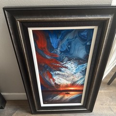 Ashton Howard Sail Away W/ COA Professionally Framed