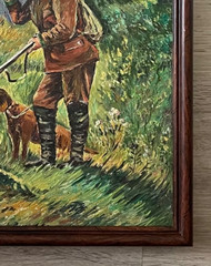 Antique oil paintings original framed