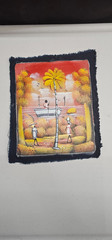 Painting Oil Canvas Cloth Made in Aruba On the Water