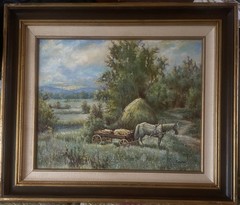 Utah Artist Paul P Forster Original Painting On Canvas