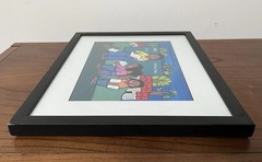 Signed Original Painting by El Salvador Artist FRANCISCA HUEZO Framed Teacher