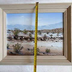 J. Dondy Signed Framed Desert Landscape Oil Painting Original on Board⁠ 12×9