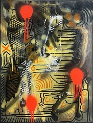 Contemporary Abstract Art On Canvas 18×24