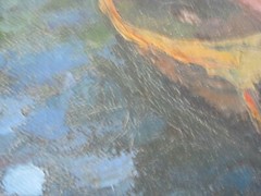 Cliver Flores L. Painting SURCANDO EL AMAZONAS 21″ x 27″