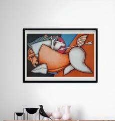 Hunt | Handmade Painting | Cotton Canvas | Acrylic Color