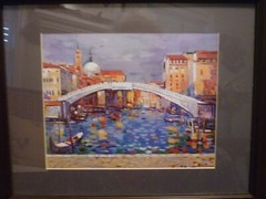 Bridges In Venice by Shkelgim Dani 2003 Signed & Numbered 8″ x 9 5/8″ COA