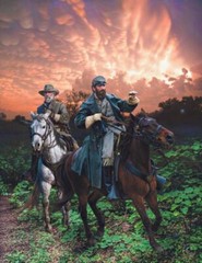 Golden Sky By John Paul Strain 1863 Lee Jackson Signed AP Studio Canvas Giclée