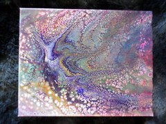 „Marbubble“ By LMS Acrylic Fluid Art Denver Colorado