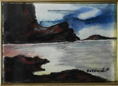 Edgar Degas, A Gloria da Bruno e Angelo. 10/93, late landscape painting