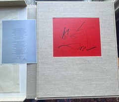 Robert Motherwell 27 Lithographs 3 Poems Octavio Paz poet Ed 196/750 (Picasso)sc