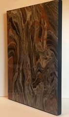 Fluid Acrylic Pour Painting – Original Art 11 x 14 Inch Cradled Wood – SEE VIDEO