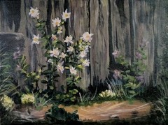 Wildflowers (Acrylic painting on Canvas)
