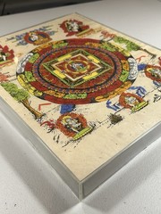 MANDALA TIBETAN THANGKA PAINTING ART PRINT 11” x 14”