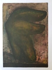 Painting by Alejandro Mendez Lloret ¨Variation on a Goldstein theme¨. Signed