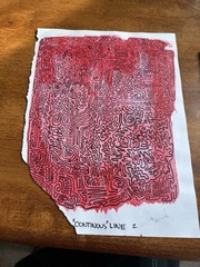 Original Art Work Painting And Ink On Paper 9×12 Imperfect