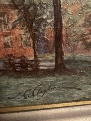 Beautiful Work On Canvas Signed by Artist Original Art by Artist