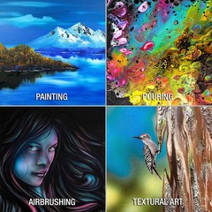 Professional 18×18 Inch Stretched Canvas – 6 Pack for Creative Masterpieces