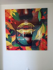 Vibrancy by Kinola Studio, Original, Authentic, 60 X 60 Acrylic, Abstract, Giant