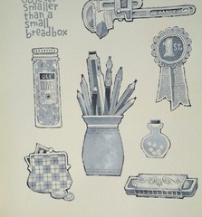 Objects Bigger than Breadbox Ad Art W/C-Casein Painting-1960s-William Gorman