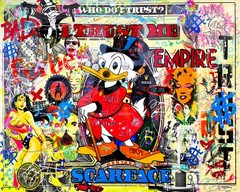 Jozza „Scrooge’s Empire!“ | Huge Original Painting with Resin | 60×48″ | McDuck