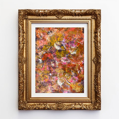 Painting Original Acrylic Art Matted 11×14 Modern Wall Decor Jimarieart