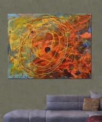 Mark Little, original￼, Painting, 72” X 56” Acrylic, Abstract, POP Art, Modern