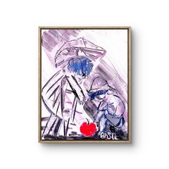 Kindness Of Children Colorful Modern Art Acrylic Painting On Canvas