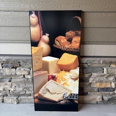 Picture Of Cheese And Bread From Subway Restaurant