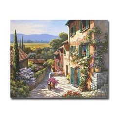 Spring in the Valley by Sung Kim Gallery-Wrapped Canvas Giclee Art (24 x 30 in)