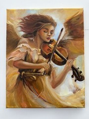 ORIGINAL PAINTING OIL,11×14 inch, Home Gift, Wall Art Decor, Signed Art, Authors