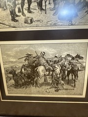 Artwork of „The Golden Age“. Reproductions of Fredric Remington.