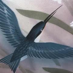 KELLEN Painting BIRDS ORIGINAL ACRYLIC ON CANVAS PAINTING Artist Signature
