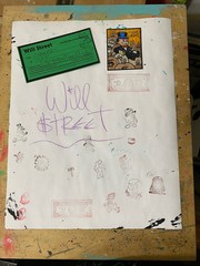 WILL STREET original painting 11×14/ ninja turtles banksy tmnt south park pop