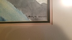 Roy M. Mason original watercolor – Texas Pioneer