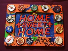 HOME SWEET HOME Classic New Orleans Louisiana Outsider Folk Art by DR. BOB
